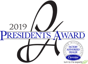 Tampa AC Repair and Air Conditioning Services President's Award 2019