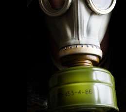 Gas Mask and Huffing